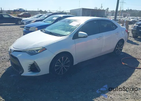 2017 Toyota Corolla Se z USA, uszkodzony, nr VIN 5YFBURHE0HP730364